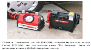 Air Compressor & Battery