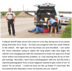 Assists along Interstate 10 in Texas