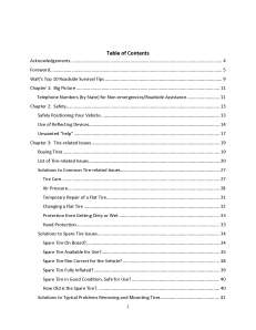 Extract_ Roadside Survival_Table of Contents_Page_1